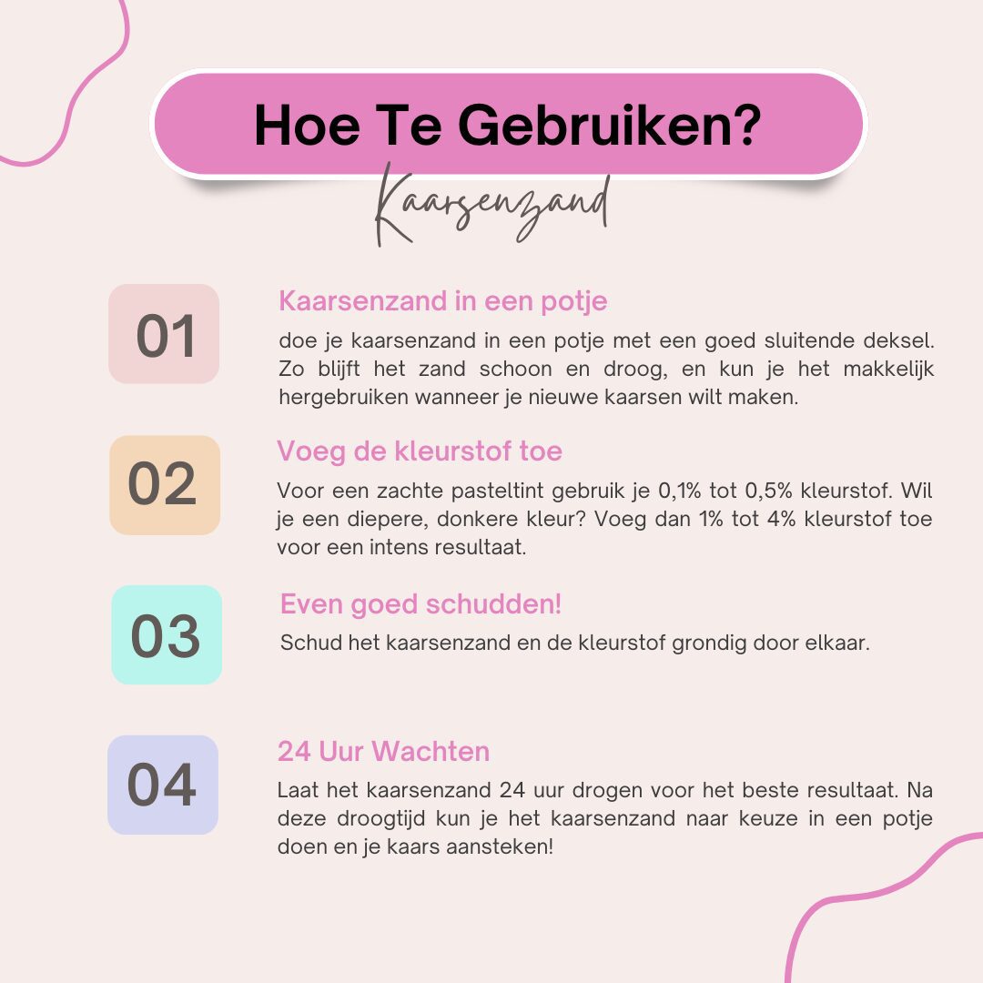 ZoëZo® Kaarsenzand Matcha Groen - Afbeelding 3