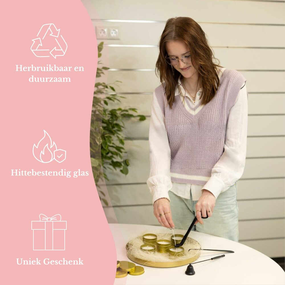 Starterset Kaarsen Maken - IJscoupe Set - Afbeelding 3